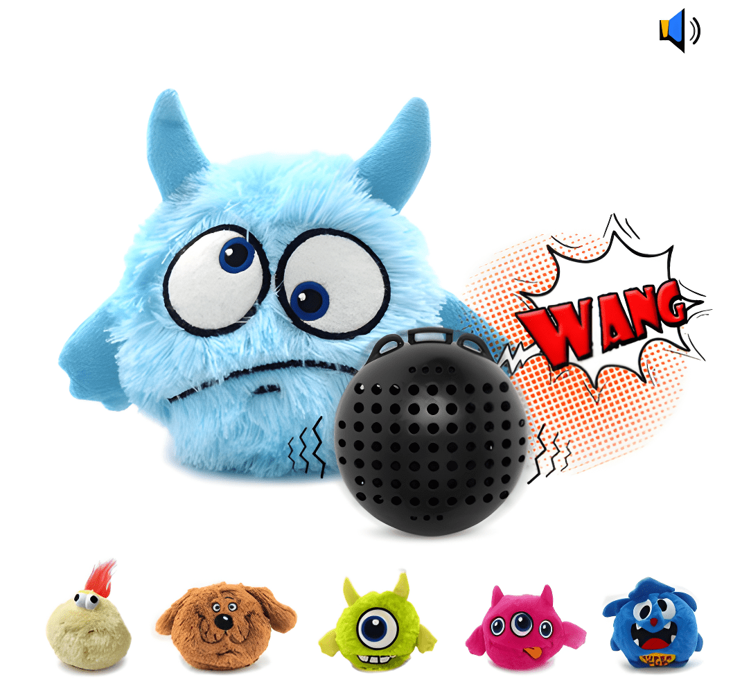 Anti - Bite Intelligent Sound Vibration Bouncing Ball Toy - Purrdream