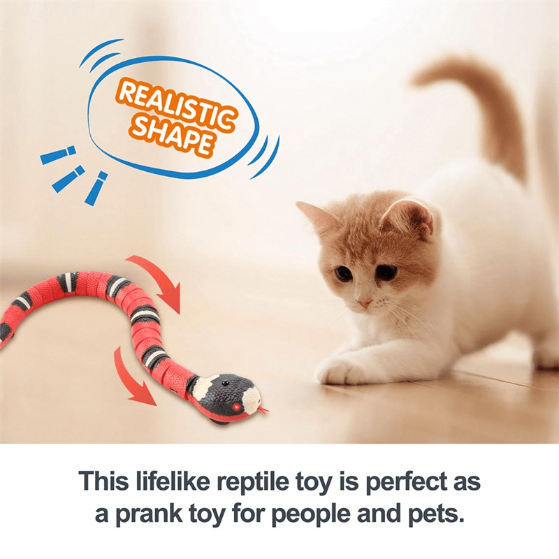 Electric Induction Snake Toy For Cat - Purrdream