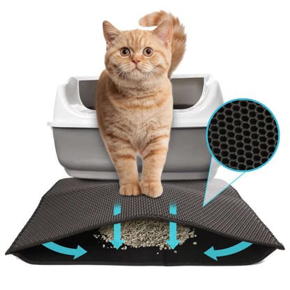 ⚡️Free Shipping⚡️ Waterproof Cat Litter Mat - Purrdream