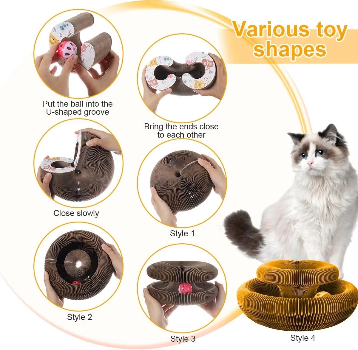 Magic Scratching Cat Toy - Purrdream